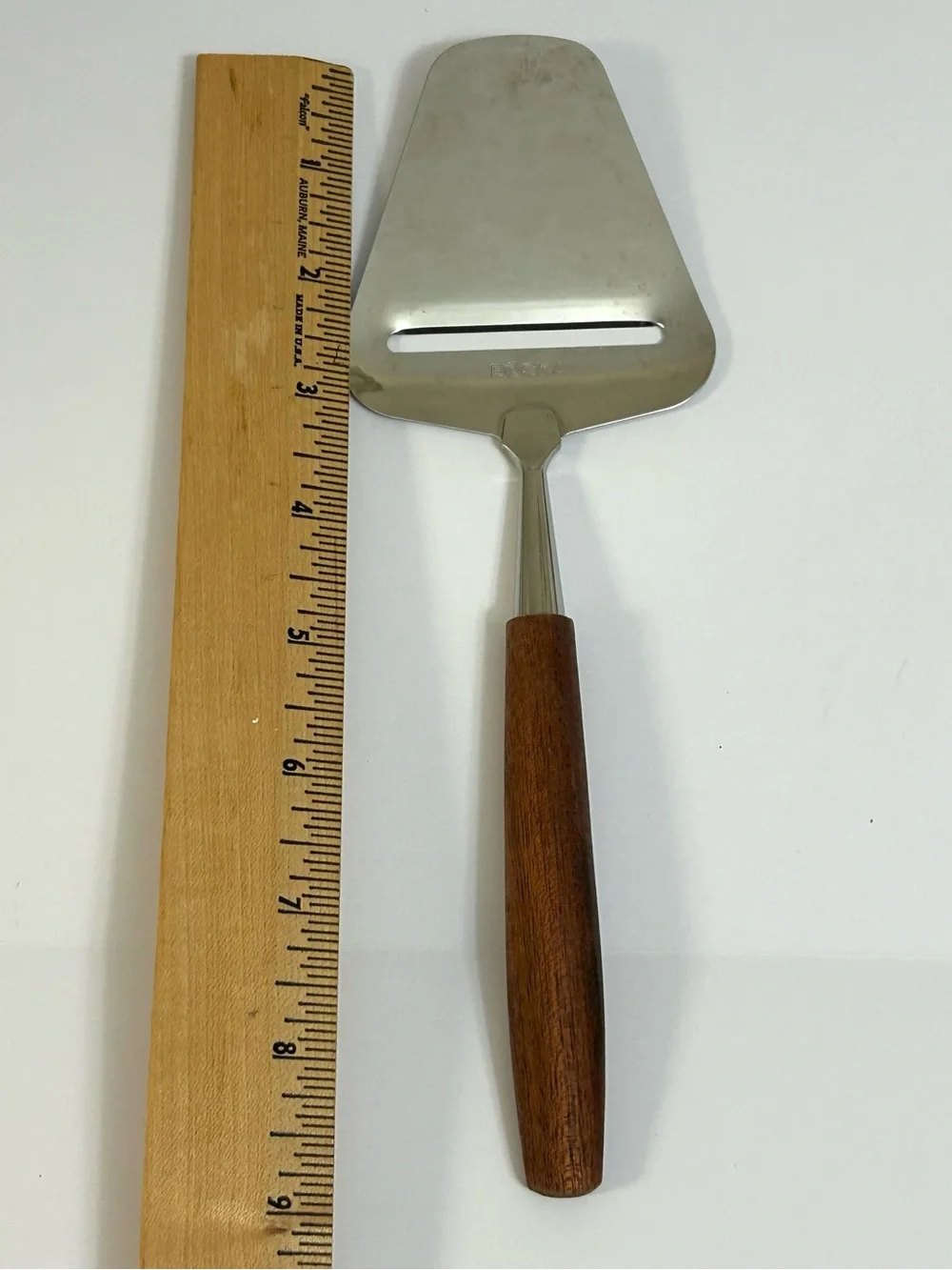 Boska Stainless Steel Cheese Slicer with Wood Handle